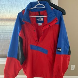 Vintage north face half zip pullover men’s large